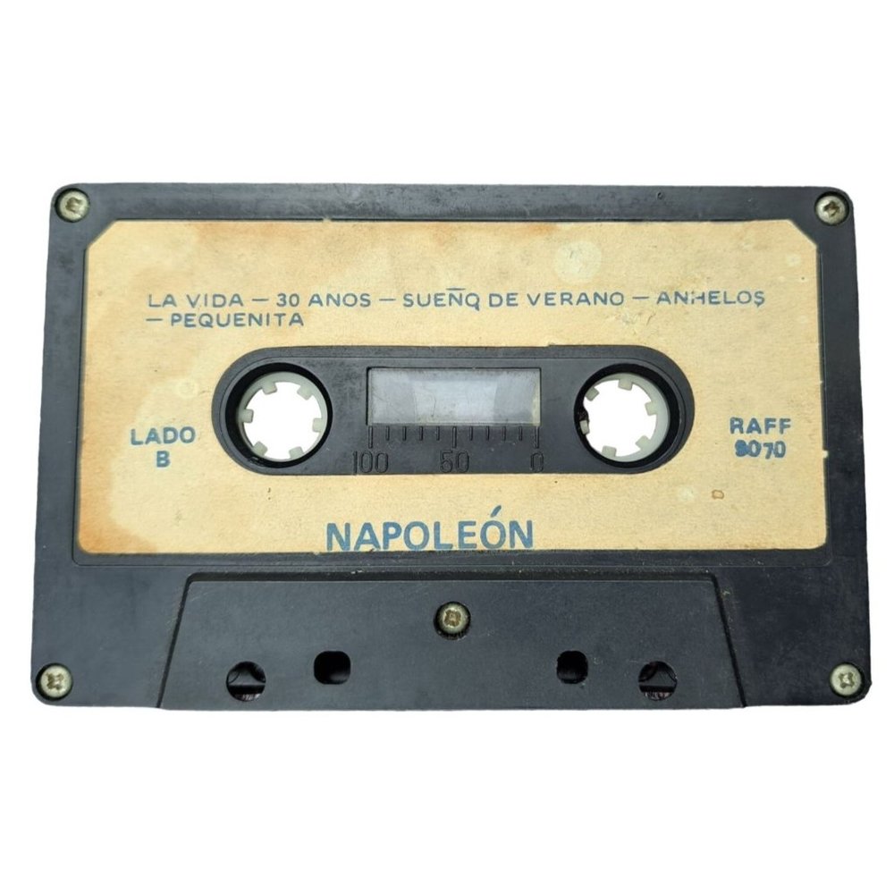 Vintage Cassette Tape Jose Maria Napoleon 1978 Poet Of Song Recuerdo Apagado - Picture 2 of 3